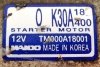 ROZRUSZNIK KIA RIO 02 1.3 16V OK30A18400